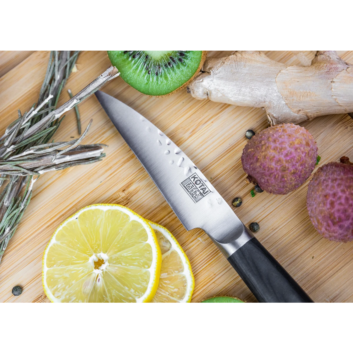 Kotai Starter Set – 2 Messen: Schilmesje & Santoku - Geleverd in een Luxe bamboe geschenkverpakking