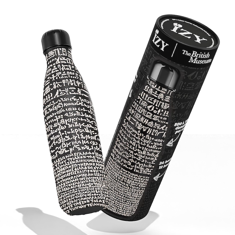 IZY Drinkfles - The British Museum | 500ML Kunstzinnige & Duurzame Fles